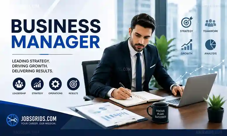 Business Manager leading strategy and business growth