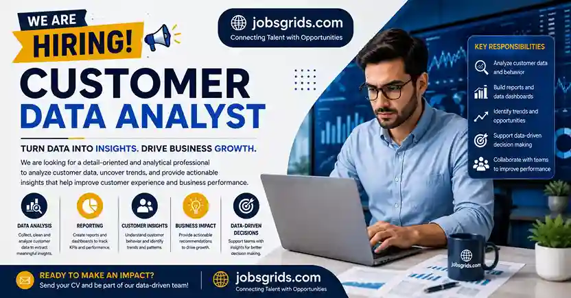 Customer Data Analyst job hiring opportunity