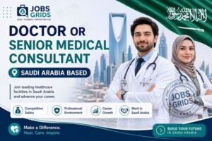 Doctor or Senior Medical Consultant jobs in Saudi Arabia