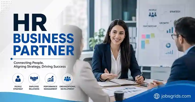 HR Business Partner leading a workplace meeting