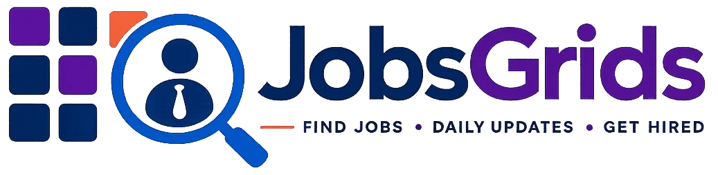 JobsGrids Logo – Find Jobs, Daily Job Updates & Career Opportunities